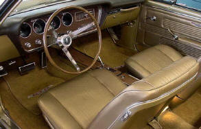 67 GTO interior