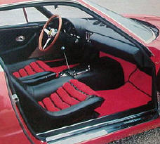 Ferrari Daytona 365GTB interior