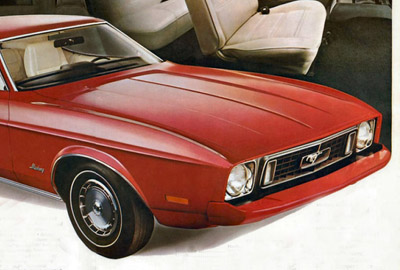 1973 Mustang front
