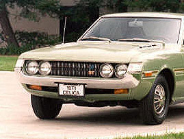 1971 Toyota Celica front end
