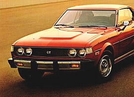 1976 Toyota Celica front end