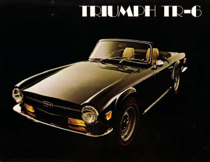 Triumph TR6 factory photo